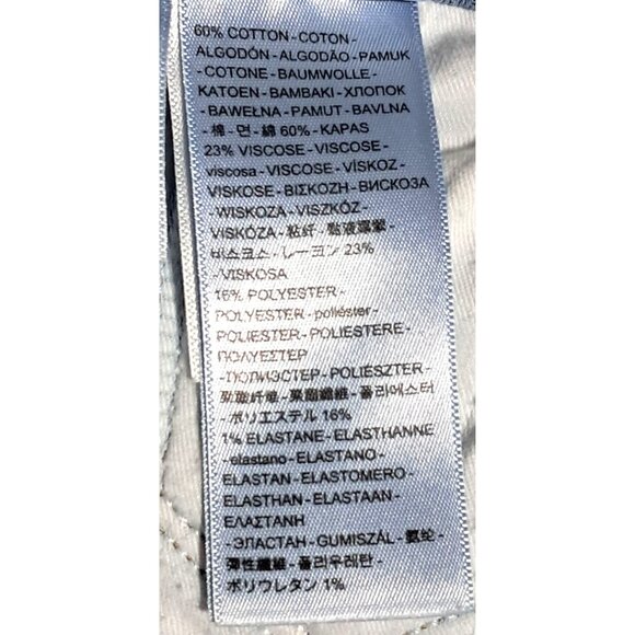 Levis Womens 311 Shaping Skinny Jeans Size 28 Light Wash Denim Stretch Mid-Rise - Picture 10 of 12